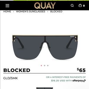 Quay Australia Blocked Sunglasses BRAND NEW